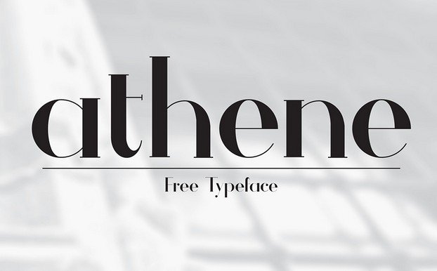ATHENE Free Typeface